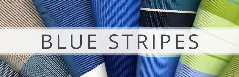 Sunbrella Blue Stripes Sample Pack