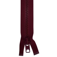 YKK Vislon #10 Lock Slide 24 inch - Burgundy