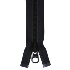 YKK Vislon #10 Zipper 78 inch - Black