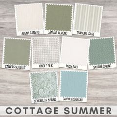 Sunbrella Sample Pack - Cottage Summer