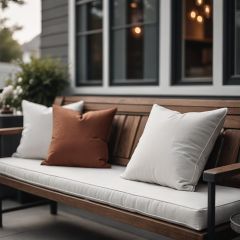 Custom Outdoor Bench Cushions