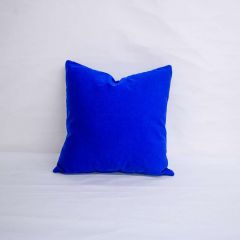 Indoor/Outdoor Sunbrella Canvas True Blue - 18x18 Throw Pillow