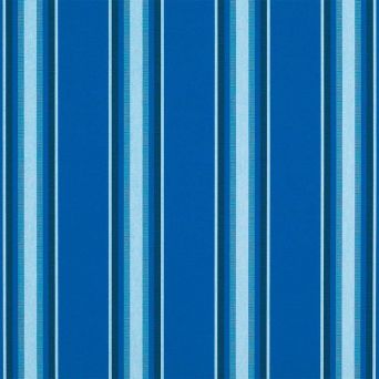 Sunbrella Pacific Blue Fancy 4755-0000 46-Inch Stripes Awning / Shade Fabric