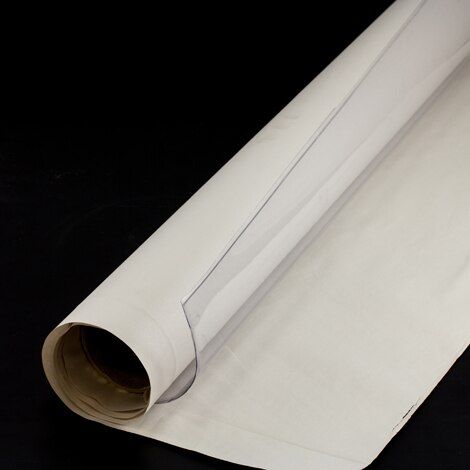 16 Gauge Clear Plastic Vinyl Fabric / 75 Yards Roll