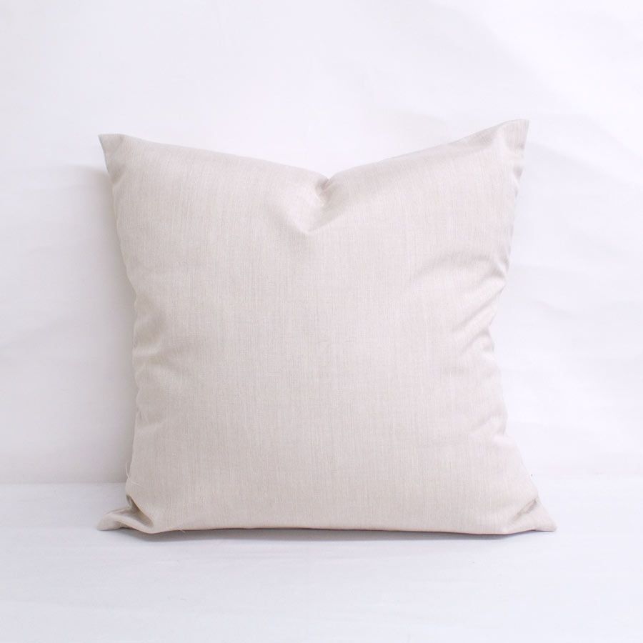 sunbrella canvas flax cushion