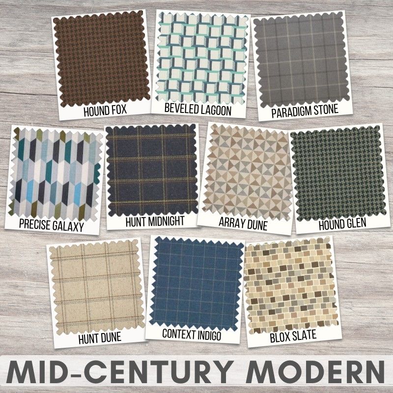 Mid century deals modern upholstery fabric